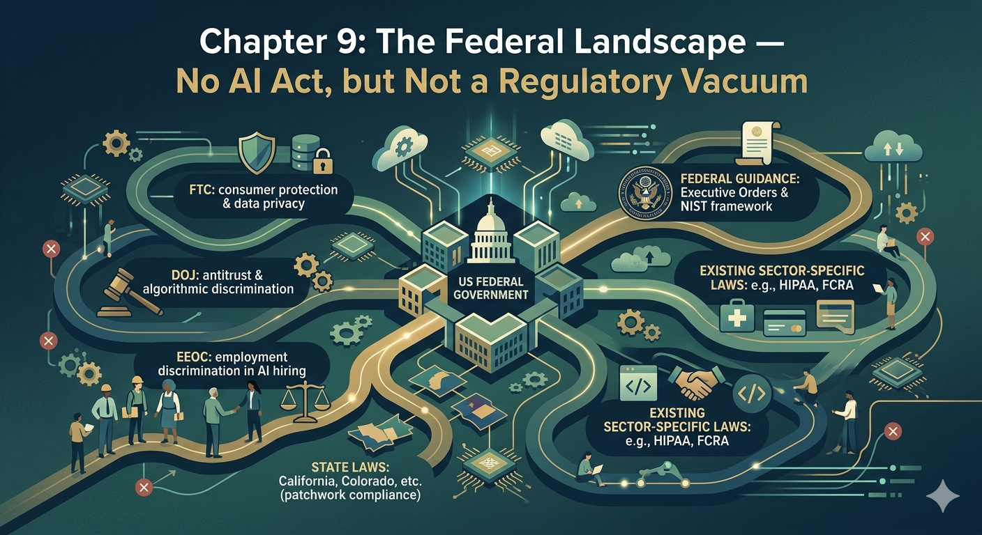 Chapter 9: The Federal Landscape — No AI Act, but Not a Regulatory Vacuum